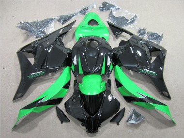 Carénage Moto Honda CBR 600 RR 09-12 - Noir Vert