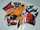 Carénage Moto Honda CBR 600 RR 09-12 - Orange Rouge Noir Repsol