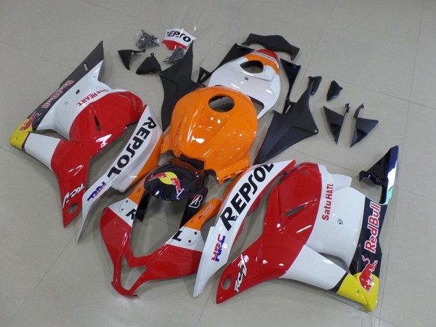 Carénage Moto Honda CBR 600 RR 09-12 - Repsol Red Bull