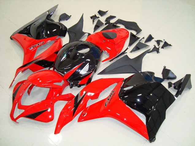 Carénage Moto Honda CBR 600 RR 09-12 - Rouge Noir Carénage Moto Honda CBR 600 RR 09-12 - Rouge Noir