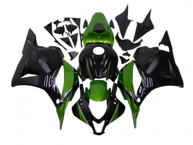 Carénage Moto Honda CBR 600 RR 09-12 - Vert Noir