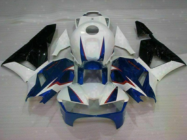 Carénage Moto Honda CBR 600 RR 13-21 - Bleu Blanc Carénage Moto Honda CBR 600 RR 13-21 - Bleu Blanc