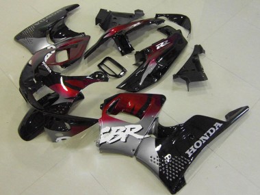 Carénage Moto Honda CBR 900 RR 893 96-97 - Rouge Noir Argent