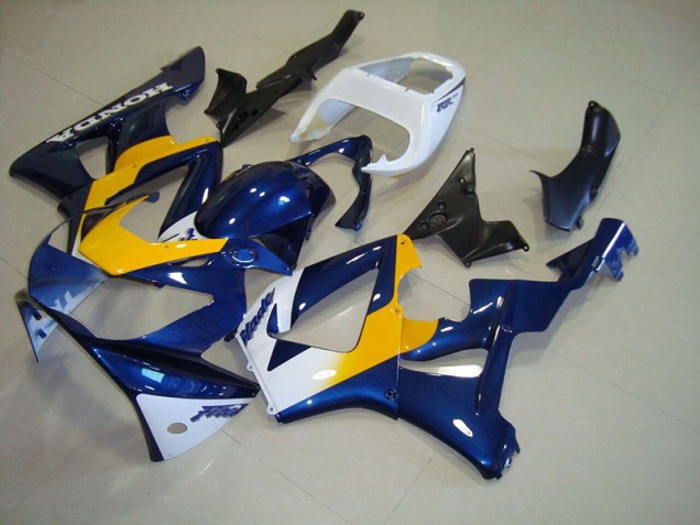 Carénage Moto Honda CBR 900 RR 929 00-01 - Bleu Jaune Carénage Moto Honda CBR 900 RR 929 00-01 - Bleu Jaune