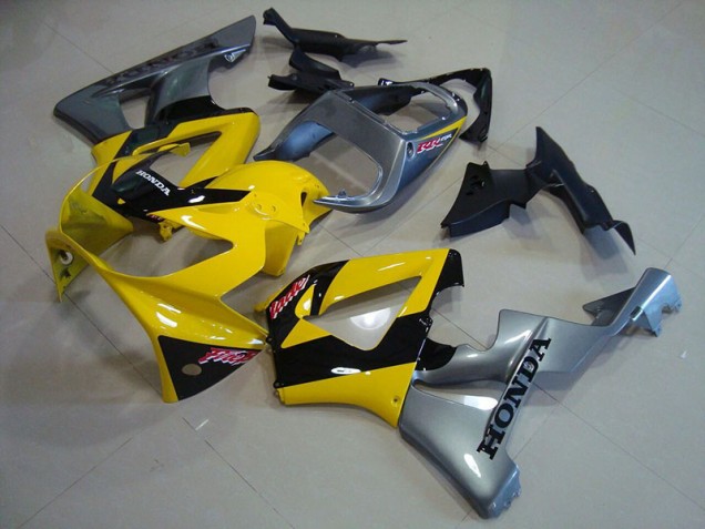 Carénage Moto Honda CBR 900 RR 929 00-01 - Jaune Argent Carénage Moto Honda CBR 900 RR 929 00-01 - Jaune Argent