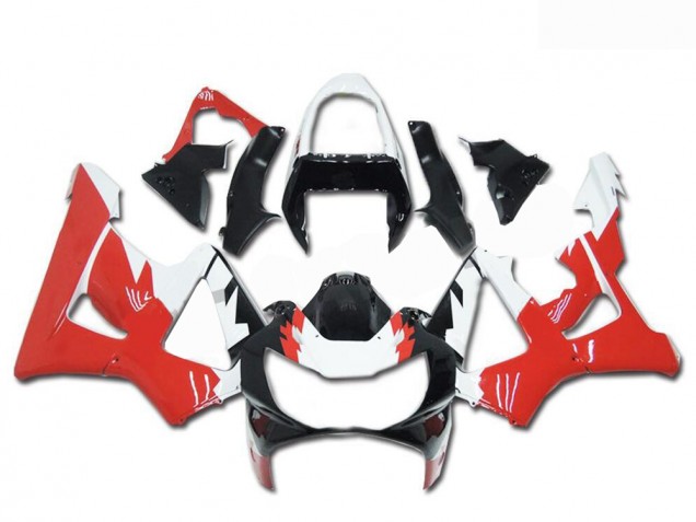 Carénage Moto Honda CBR 900 RR 929RR 00-01 - Noir Blanc Rouge Carénage Moto Honda CBR 900 RR 929RR 00-01 - Noir Blanc Rouge
