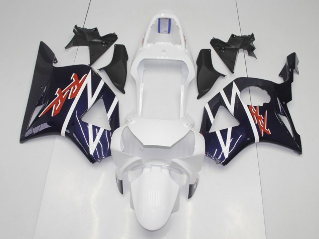 Carénage Moto Honda CBR 900 RR 954 02-03 - Bleu Foncé Blanc Carénage Moto Honda CBR 900 RR 954 02-03 - Bleu Foncé Blanc