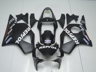 Carénage Moto Honda CBR 900 RR 954 02-03 - Noir Mat Repsol