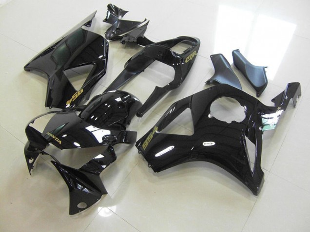 Carénage Moto Honda CBR 900 RR 954 02-03 - Noir Or Décalque Carénage Moto Honda CBR 900 RR 954 02-03 - Noir Or Décalque