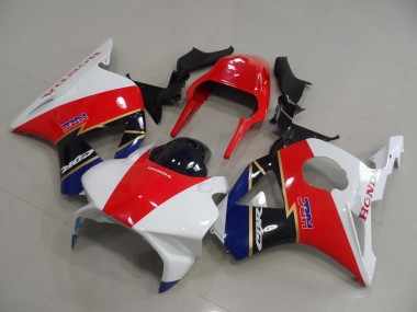 Carénage Moto Honda CBR 900 RR 954 02-03 - Rouge Blanc Bleu Foncé
