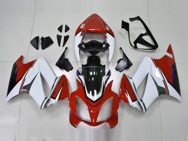 Carénage Moto Honda VFR 800 02-13 - Blanc Rouge
