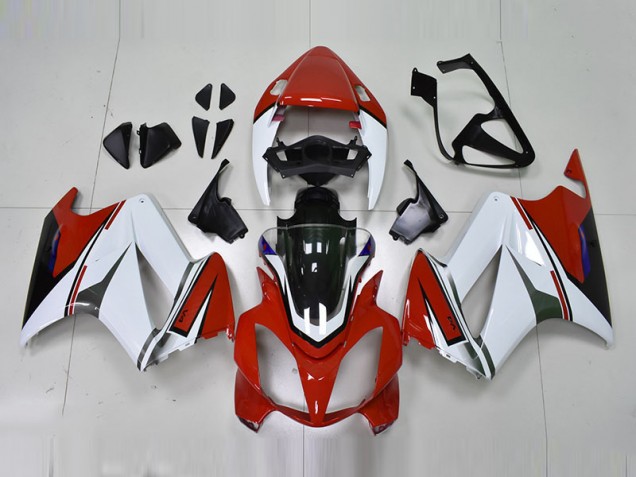 Carénage Moto Honda VFR 800 02-13 - Blanc Rouge Carénage Moto Honda VFR 800 02-13 - Blanc Rouge