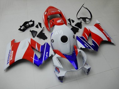 Carénage Moto Honda VFR 800 02-13 - Bleu Blanc Rouge