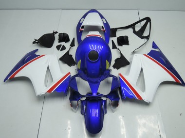 Carénage Moto Honda VFR 800 02-13 - Bleu et Blanc