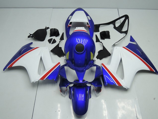 Carénage Moto Honda VFR 800 02-13 - Bleu et Blanc Carénage Moto Honda VFR 800 02-13 - Bleu et Blanc