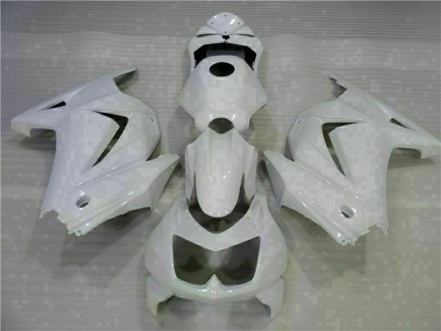 Carénage Moto Kawasaki EX250 08-12 - Blanc