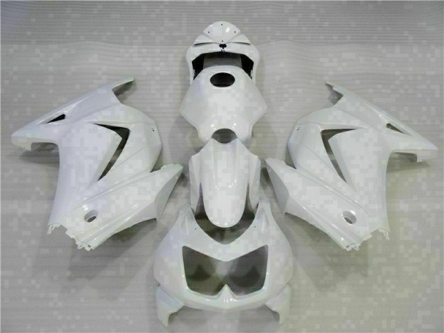 Carénage Moto Kawasaki EX250 08-12 - Blanc