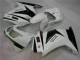 Carénage Moto Kawasaki EX250 08-12 - Blanc Noir Carénage Moto Kawasaki EX250 08-12 - Blanc Noir