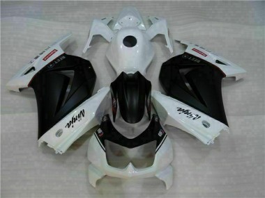 Carénage Moto Kawasaki EX250 08-12 - Blanc Noir Ninja