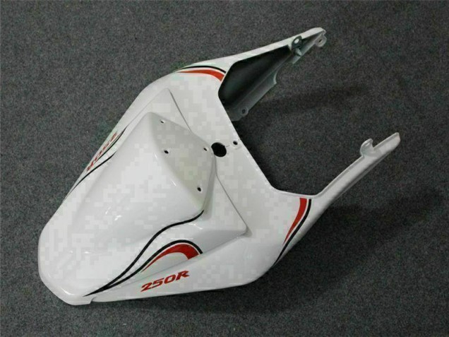 Carénage Moto Kawasaki EX250 08-12 - Blanc Rouge Carénage Moto Kawasaki EX250 08-12 - Blanc Rouge