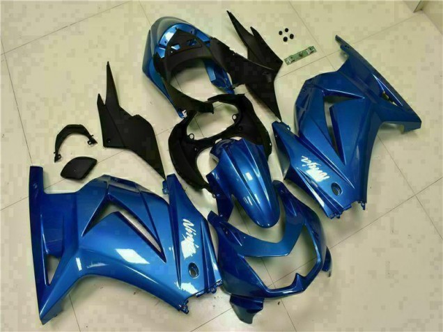 Carénage Moto Kawasaki EX250 08-12 - Bleu Noir Blanc Ninja Carénage Moto Kawasaki EX250 08-12 - Bleu Noir Blanc Ninja