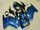 Carénage Moto Kawasaki EX250 08-12 - Bleu Noir Blanc Ninja Carénage Moto Kawasaki EX250 08-12 - Bleu Noir Blanc Ninja