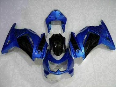 Carénage Moto Kawasaki EX250 08-12 - Bleu Noir