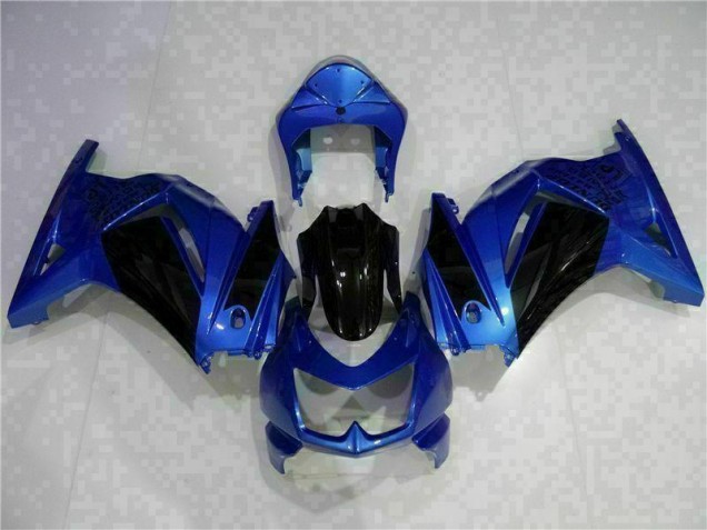 Carénage Moto Kawasaki EX250 08-12 - Bleu Noir Carénage Moto Kawasaki EX250 08-12 - Bleu Noir