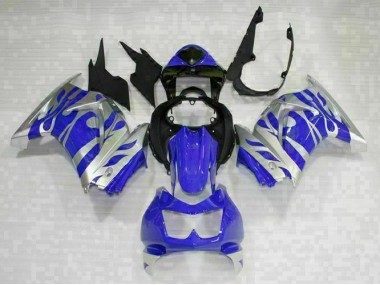Carénage Moto Kawasaki EX250 08-12 - Noir Bleu