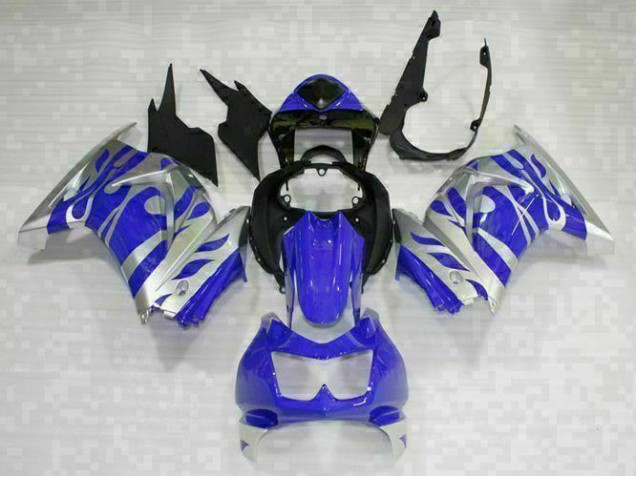 Carénage Moto Kawasaki EX250 08-12 - Noir Bleu Carénage Moto Kawasaki EX250 08-12 - Noir Bleu