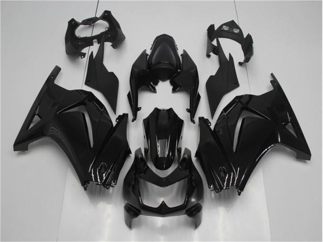 Carénage Moto Kawasaki EX250 08-12 - Noir Brillant Carénage Moto Kawasaki EX250 08-12 - Noir Brillant