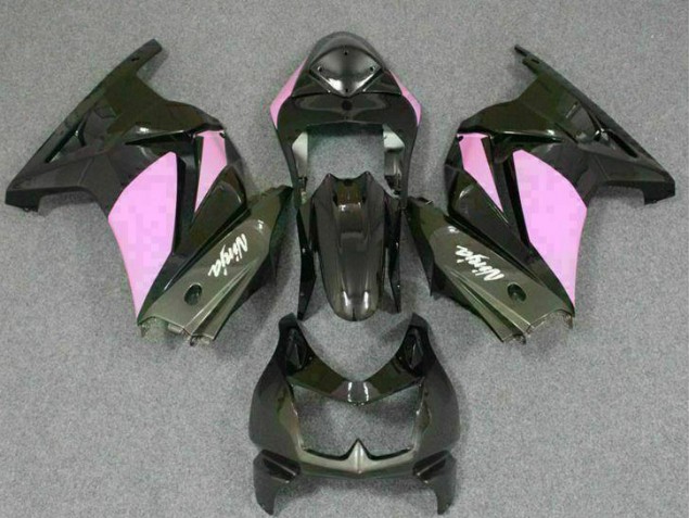 Carénage Moto Kawasaki EX250 08-12 - Noir Rose Ninja Carénage Moto Kawasaki EX250 08-12 - Noir Rose Ninja