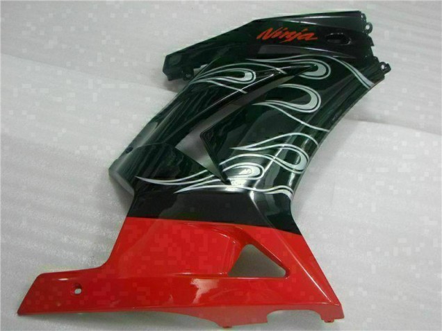 Carénage Moto Kawasaki EX250 08-12 - Noir Rouge Ninja