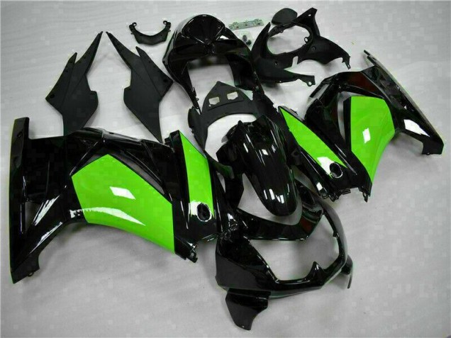 Carénage Moto Kawasaki EX250 08-12 - Noir Vert Carénage Moto Kawasaki EX250 08-12 - Noir Vert