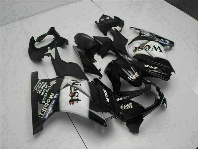 Carénage Moto Kawasaki EX250 08-12 - Noir West Carénage Moto Kawasaki EX250 08-12 - Noir West
