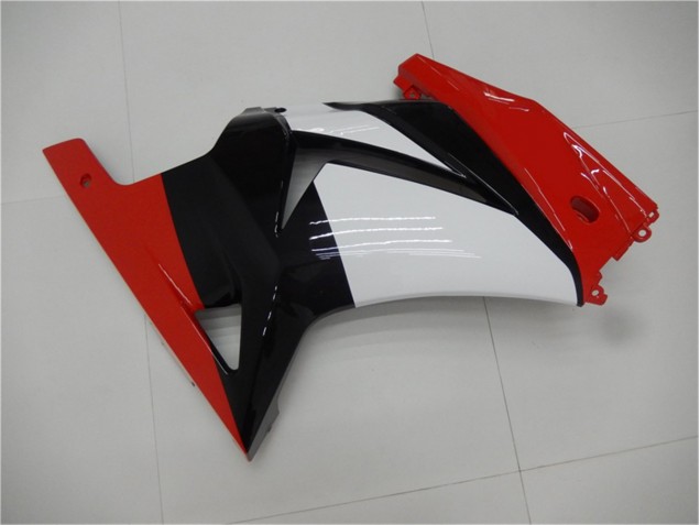 Carénage Moto Kawasaki EX250 08-12 - Rouge Noir Blanc