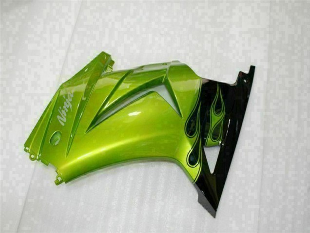 Carénage Moto Kawasaki EX250 08-12 - Vert Noir Carénage Moto Kawasaki EX250 08-12 - Vert Noir