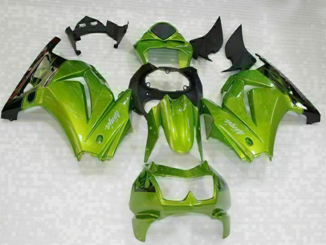 Carénage Moto Kawasaki EX250 08-12 - Vert Noir Carénage Moto Kawasaki EX250 08-12 - Vert Noir