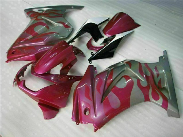 Carénage Moto Kawasaki EX250 08-12 - Violet Rouge