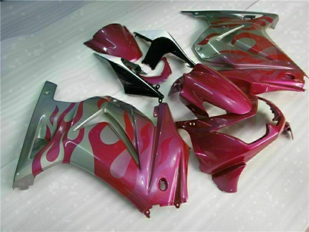 Carénage Moto Kawasaki EX250 08-12 - Violet Rouge