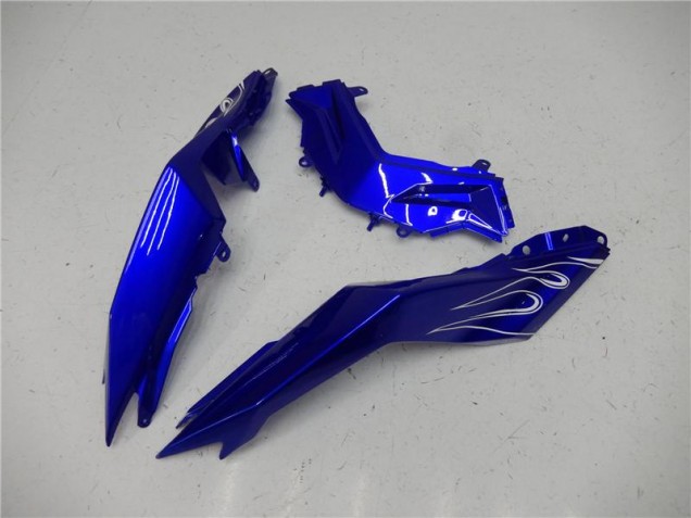 Carénage Moto Kawasaki EX300 13-16 - Bleu Blanc Noir Carénage Moto Kawasaki EX300 13-16 - Bleu Blanc Noir