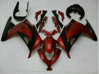 Carénage Moto Kawasaki EX300 13-16 - Rouge