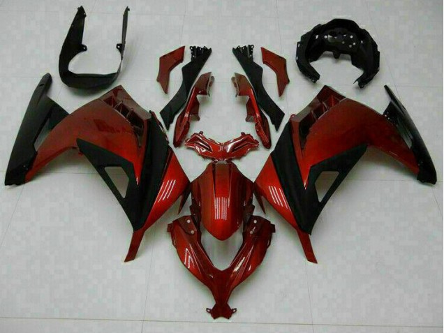 Carénage Moto Kawasaki EX300 13-16 - Rouge