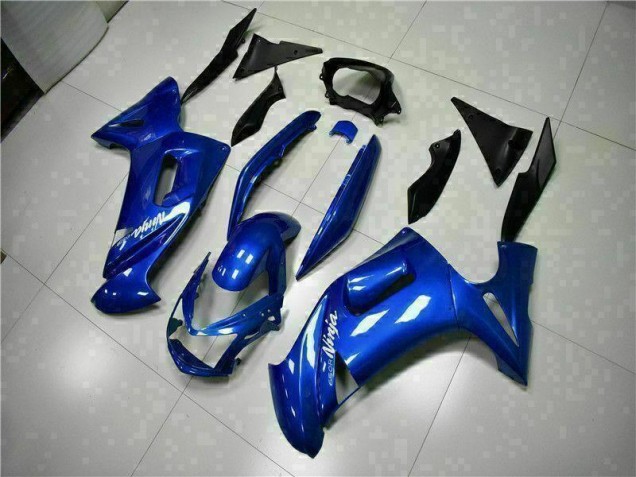 Carénage Moto Kawasaki EX650 06-08 - Bleu Carénage Moto Kawasaki EX650 06-08 - Bleu