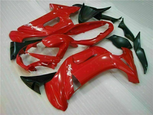 Carénage Moto Kawasaki EX650 06-08 - Brillant Rouge Carénage Moto Kawasaki EX650 06-08 - Brillant Rouge