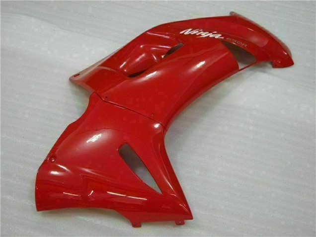 Carénage Moto Kawasaki EX650 06-08 - Brillant Rouge Carénage Moto Kawasaki EX650 06-08 - Brillant Rouge