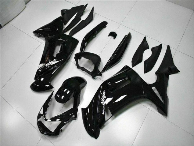 Carénage Moto Kawasaki EX650 06-08 - Noir Brillant