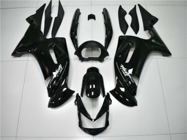 Carénage Moto Kawasaki EX650 06-08 - Noir Brillant