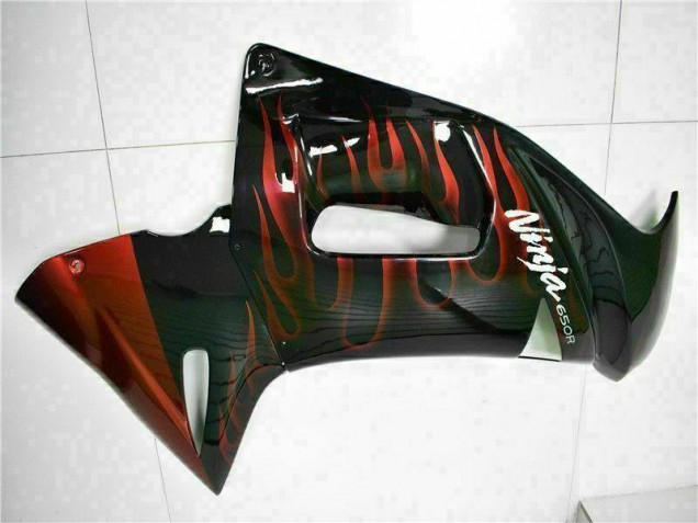 Carénage Moto Kawasaki EX650 06-08 - Rouge Flamme