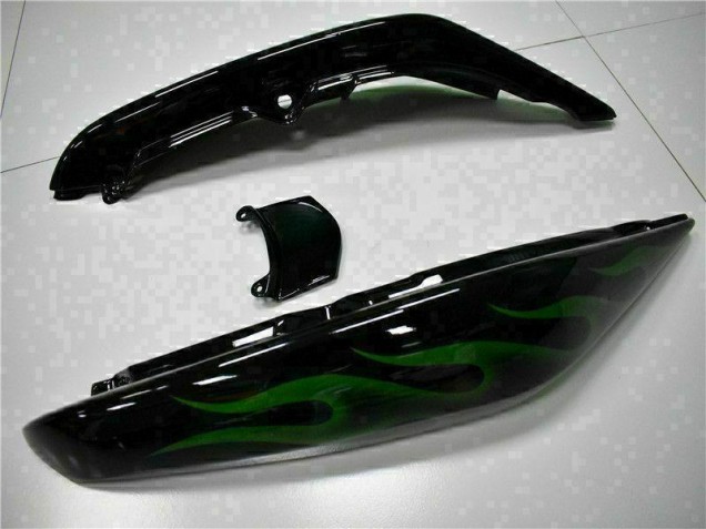 Carénage Moto Kawasaki EX650 06-08 - Vert Flamme Carénage Moto Kawasaki EX650 06-08 - Vert Flamme